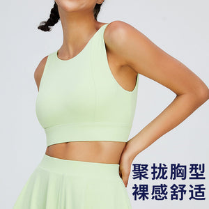 New High-Strength Sports Bra Underwear Women Seamless running dancing Yoga Vest Beauty Back Fitness Bra top