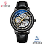 Chenxi's new business luminous waterproof watch men's hollow automatic mechanical watch CX-8843