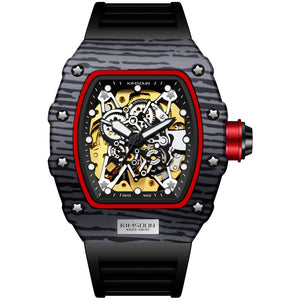 KIMSDUN men's watch Richard Wine Barrel Sports Watch Men's Miller Hollow Automatic Mechanical Watch Men's Watch K-2012A