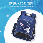Astronaut primary school schoolbag new 1-6 grade cartoon lightening children's schoolbag printing  schoolbag