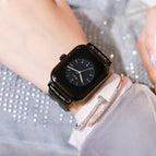 Meibin Women's Watch Fashion Simple Square Trend Quartz Waterproof Watch