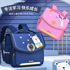 [Local Warehouse Stock Fast Delivery]  High quality New primary school students cartoon schoolbags boys and girls backpack Horizontal deign easy use and wash children's schoolbag for boy