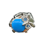 [ring watch] creative leisure men's watch women's watch student Quartz Ring Watch casual