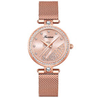 2021 Net Red Live Broadcast Temperament Little Swan Bracelet Women's Watch Simple Watch Women's Five Pieces