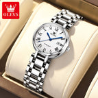 OLEVS New women's Watch fashion simple quartz watch waterproof calendar lady student watch 5575