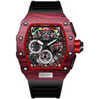 KIMSDUN Multifunctional Bucket Type Fashion Sports Watch Men's Miller Calendar Quartz men's casual Watch K-2013B