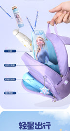 Children's schoolbags spine protection and burden reduction kindergarten girls and children's quicksand backpack FP8516