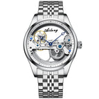 Automatic hollow mechanical watch male Korean fashion waterproof men's mechanical watch AL-8625