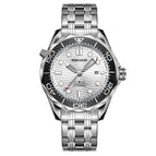 KIMSDUN Watch Men's Haima Series Watch High-End Quartz Watch Luminous Waterproof Men's fashion casual Watch 1808B STEEL