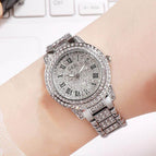 GEDI 2945 Fashion Casual Watch Hot Sale Women Elegant Luxury Diamonds Rhinestones Stainless Steel Waterproof Ladies Analog Quartz Wristwatch