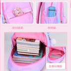 New school bag for primary school students sweet and cute girls backpack lightweight waterproof children's school bag 2271