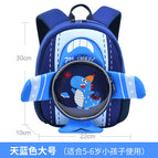 New kindergarten schoolbag girls boys cartoon cute 3D preschool schoolbag trend light children's shoulder Mini small Bag 605 schoolbag