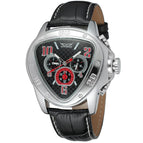 Jaragar men watch Men's Fashion Casual Heart-Shaped Triangle Automatic Mechanical men Watch SLZa46