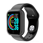 D20 Sport Smart Watches for Man Woman Gift Digital Smartwatch Fitness Tracker wristwatch Bracelet Blood Pressure Android ios Y68