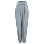 2022 summer new fashion casual yoga pants loose and thin comfortable quick-drying elastic waist leggings sunscreen pants 6806