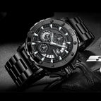 Watch men's heavy luminous waterproof men's watch high-end quartz watch A8229G