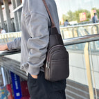 Chest bag men's single shoulder leisure sports fashion brand bag Messenger Bag Korean waist bag