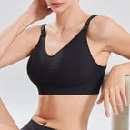 Nursing Bra Underwear plus Size Summer Anti-Breast-Increasing Bra Anti-Sagging Underwear Pregnant Women Thin r Nursing Bra W21