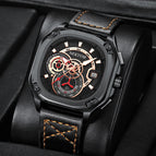 Men's watch non-mechanical quartz watch high-end square watch men's luminous waterproof men's watch A8256G