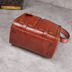 2021 new female bag retro style one-shoulder portable messenger underarm Boston women bag 270