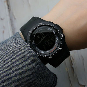 Men's Large Dial Retro Outdoor Sports Watch Boys Multi-Function Luminous Electronic Watch 783b
