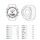 Sports watch north edge high pressure deep diving smart watch double display waterproof watch GAVIA
