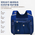 High quality new pupils school bag for girls British style one-piece open Horizontal design children's schoolbag 6-12 years old ridge protection student backpack pink