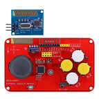 360 Degree Omnidirectional Wireless JoyStick Remote Control 4WD Smart Car Kit LORA RF 433 MHz Gear Motor Easy-plug for Arduino
