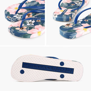 Hotmarzz new flip-flops women's summer wear all-match non-slip beach flip flops