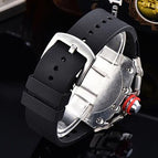 New men's watch Diamond Quartz Watch Business Six-Pin Running Seconds Barrel-Shaped Quartz Watch Fashion Watch 8110