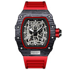 KIMSDUN bucket type fashion silicone sports watch quartz watch waterproof men's watch K-2010B