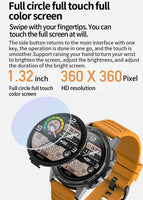 North Edge NL15 New 1.32 inch Touch Screen Sport Health Heart Rate Blood Pressure Blood Oxygen For IOS Android