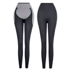 2022 new technology heating pants running fitness sports warm yoga pants high waist hips and abdomen trousers 6159