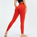 High Waist Yoga Pants Women's hip lifting Slim Fit Fitness Pants Quick-Drying Exercise running Yoga trousers MS0041