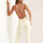New Jumpsuit women yoga clothing Beauty Back High Elastic Fitness Adjustable One-Piece Exercise Yoga Clothes Suit YW975L
