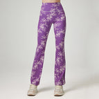 New Arrival Yoga pants Women's Quick-Drying Printing Yoga Pants Sports and Fitness Running Bootcut legging Slimming YC024