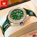 OLEVS Watch for women Diamond inlaid Quartz Watch Simple fashion waterproof Women's Watch 9945 women