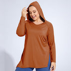 Large Size women Clothes Long Sleeve Yoga Tight Breathable Sports Top Long Running Blouse Quick-Drying T-shirt for Women YY159