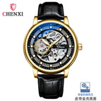 Chenxi's new business luminous waterproof watch men's hollow automatic mechanical watch CX-8843