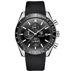 Benyar Men's Quartz Watch Multifunctional Waterproof Sports Fashion Trend Men's Watch Silicone Watch 5140