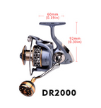 New fishing wheels all-metal wire cup fishing wheels Luya spinning wheel sea rod wheel fishing line wheel anchor fish far-casting wheel