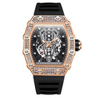 ONOLA ON3826 Watch for men Diamond New Top-Selling Fashion Waterproof Quartz Men's Watch Silicone Sports Men's Watch D