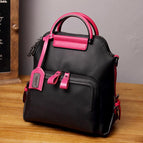 2021 new women bag hit color fashion retro single shoulder bag student lady backpack 161