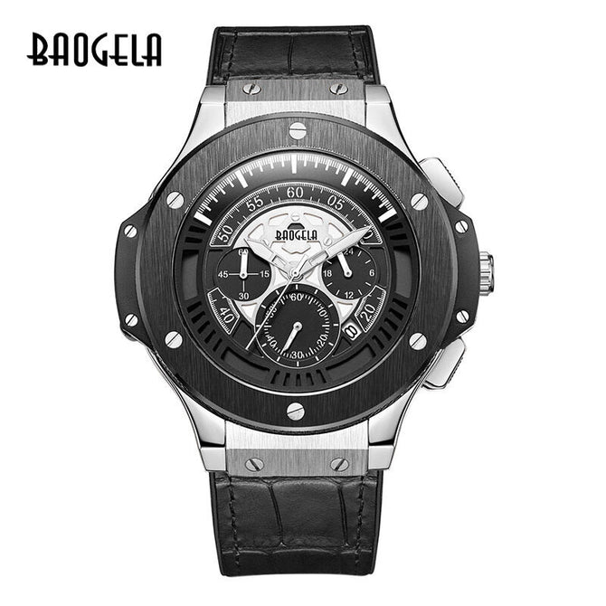 BAOGELA multi-function watch sports watch calendar quartz men's watch 1910