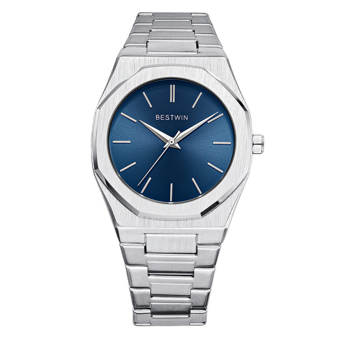 BESTWIN Hot Selling Waterproof Quartz Stainless Steel Men's Watch Casual Watches
