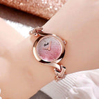 GEDI 3015 Fashion Casual Watch Hot Sale WomenElegant Luxury Stainless Steel Waterproof Ladies Analog Quartz Wristwatch