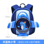 New kindergarten schoolbag girls boys cartoon cute 3D preschool schoolbag trend light children's shoulder Mini small Bag 605 schoolbag