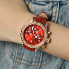 GUOU 8116 ancient European watches women's personality big dial retro Hong Kong fashion couples casual neutral watches women's watches