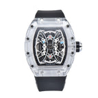 Watch for men New Sports Watch RM Barrel-Shaped Automatic Hollow Couple Men Luminous Watch 8009D