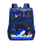 Children's school bag space bag 1-6 grade primary school bag large capacity light ridge protection bag 1868